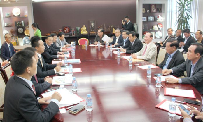 江苏省兴化市政府代表团到访柬华理事总会