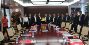 山西省政府外事侨务代表团拜访柬华理事总会